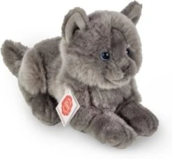 Teddy-Hermann Kartäuser Katze Liegend, 20 Cm