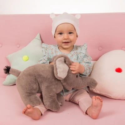 Teddy-Hermann Elefant Sitzend, 35 Cm 6 Teddy-Hermann Elefant Sitzend, 35 Cm – Bild 4