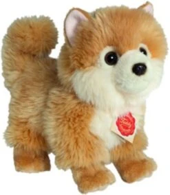 Teddy-Hermann Zwergspitz Stehend, 22 Cm