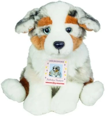 Teddy-Hermann Australian Shepherd Welpe Sitzend 22 Cm 3 Teddy-Hermann Australian Shepherd Welpe Sitzend 22 Cm
