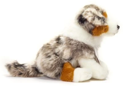 Teddy-Hermann Australian Shepherd Welpe Sitzend 22 Cm 7 Teddy-Hermann Australian Shepherd Welpe Sitzend 22 Cm – Bild 5