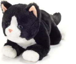 Teddy-Hermann Schlenkerkatze Schwarz 30 Cm