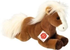 Teddy-Hermann Pferd Liegend Hellbraun 30 Cm