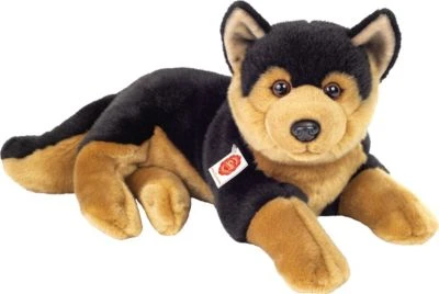 Teddy-Hermann Schäferhund Liegend 45 Cm 3 Teddy-Hermann Schäferhund Liegend 45 Cm