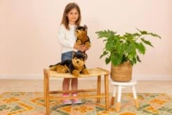 Teddy-Hermann Schäferhund Liegend 45 Cm 9 Teddy-Hermann Schäferhund Liegend 45 Cm -Teddy Hermann 26031160 04