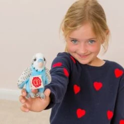 Teddy-Hermann Wellensittich Blau 13 Cm 8 Teddy-Hermann Wellensittich Blau 13 Cm -Teddy Hermann 8960576 03