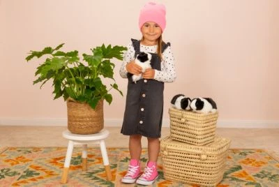 Teddy-Hermann Meerschweinchen Schwarz/weiß 20 Cm 7 Teddy-Hermann Meerschweinchen Schwarz/weiß 20 Cm – Bild 5