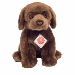 Teddy Hermann 91958 Labrador Sitzend Dunkelbraun Ca. 26cm Plüsch Kuscheltier