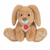 Teddy Hermann 93817 Schlenker-Hase Honig Ca. 18cm Plüsch Kuscheltier Herzekind -Teddy Hermann 93817 0 Schlenkerhase honig