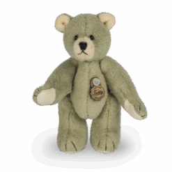 HERMANN TEDDY 15412 Miniaturen Teddy Salbei 6 Cm