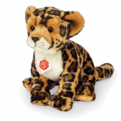 HERMANN TEDDY 90472 Leopard Sitzend 27 Cm