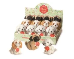 Hermann Teddy 92700 Hund 12 Cm - 3-fach Sortiert