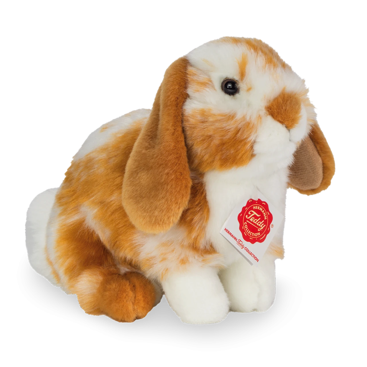HERMANN TEDDY 93723 Hase Sitzend Hellbraun/weiß Gescheckt 20 Cm 3 HERMANN TEDDY 93723 Hase Sitzend Hellbraun/weiß Gescheckt 20 Cm