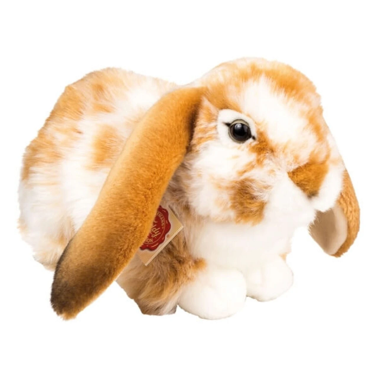 Hermann Teddy 93791 Hase 30 Cm Sitzend Hellbraun-weiß Gescheckt 3 Hermann Teddy 93791 Hase 30 Cm Sitzend Hellbraun-weiß Gescheckt