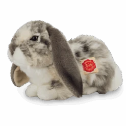 HERMANN TEDDY 93797 Widderkaninchen Sitzend Grau-weiß 30 Cm