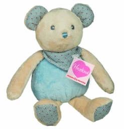 Hermann Teddy 93861 Bär Peppi (blau) 24 Cm