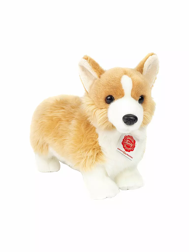 HERMANN TEDDY, Plüschtier - Corgi Stehend 30cm 3 HERMANN TEDDY, Plüschtier - Corgi Stehend 30cm