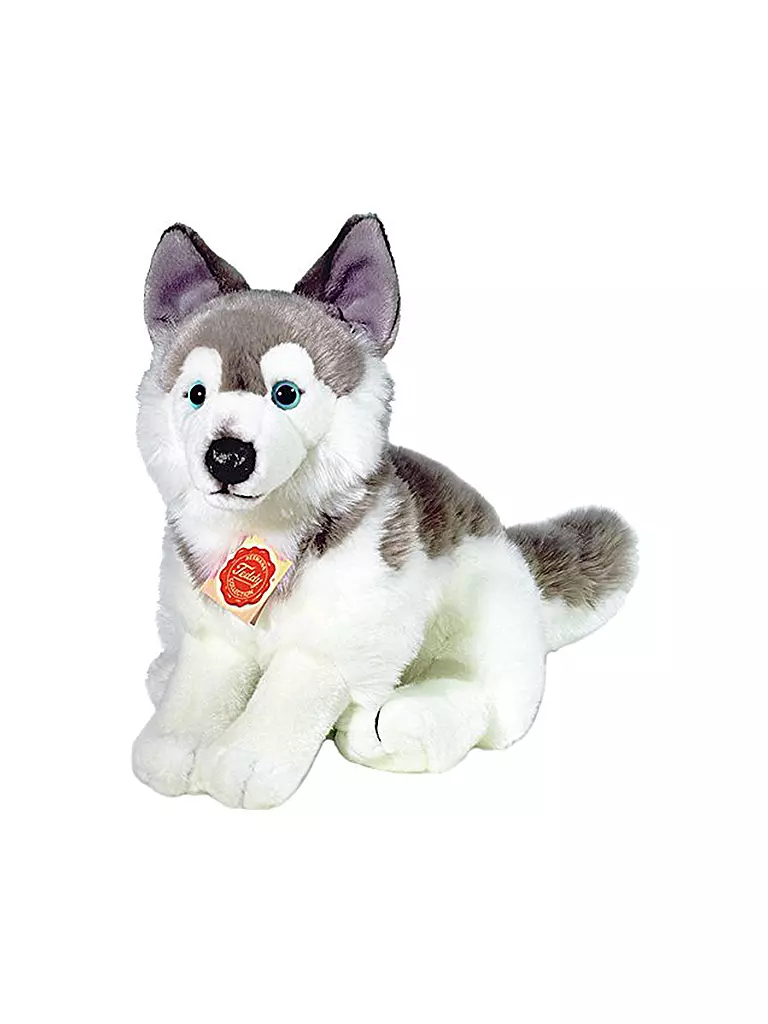 HERMANN TEDDY, Plüschtier - HUsky Sitzend 29cm 3 HERMANN TEDDY, Plüschtier - HUsky Sitzend 29cm
