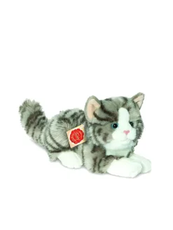 HERMANN TEDDY, Plüschtier - Katze Liegend 20cm