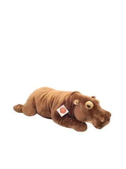 HERMANN TEDDY, Plüschtier - Nilpferd Liegend 48cm