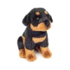 HERMANN TEDDY, Plüschtier - Rottweiler Sitzend 30cm