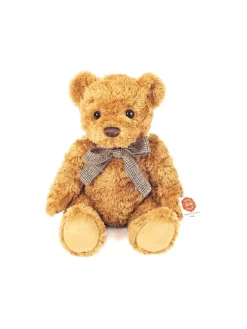 HERMANN TEDDY, Plüschtier - Teddybär Haselnussbraun Brummstimme 32cm