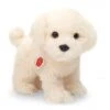 Teddy Hermann 91960 Malteser Hund Stehend Ca 23cm Plüsch Kuscheltier -Teddy Hermann pic 600 91960