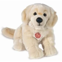 Teddy Hermann 92746 Golden Retriever Hund Sitzend Ca 30cm Plüsch Kuscheltier