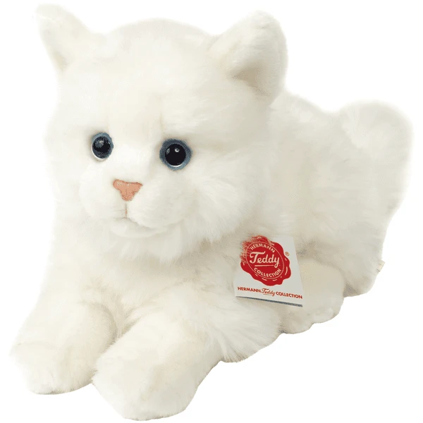 Teddy HERMANN® Katze Britisch Kurzhaar Weiß, 20 Cm 3 Teddy HERMANN® Katze Britisch Kurzhaar Weiß, 20 Cm